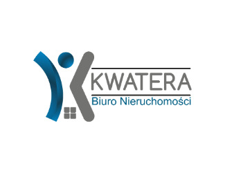 Projekt graficzny logo dla firmy online Kwatera Nieruchomości